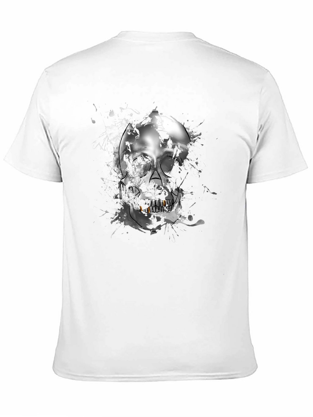 Skull Graphic T-Shirt - Edgy Streetwear Tee