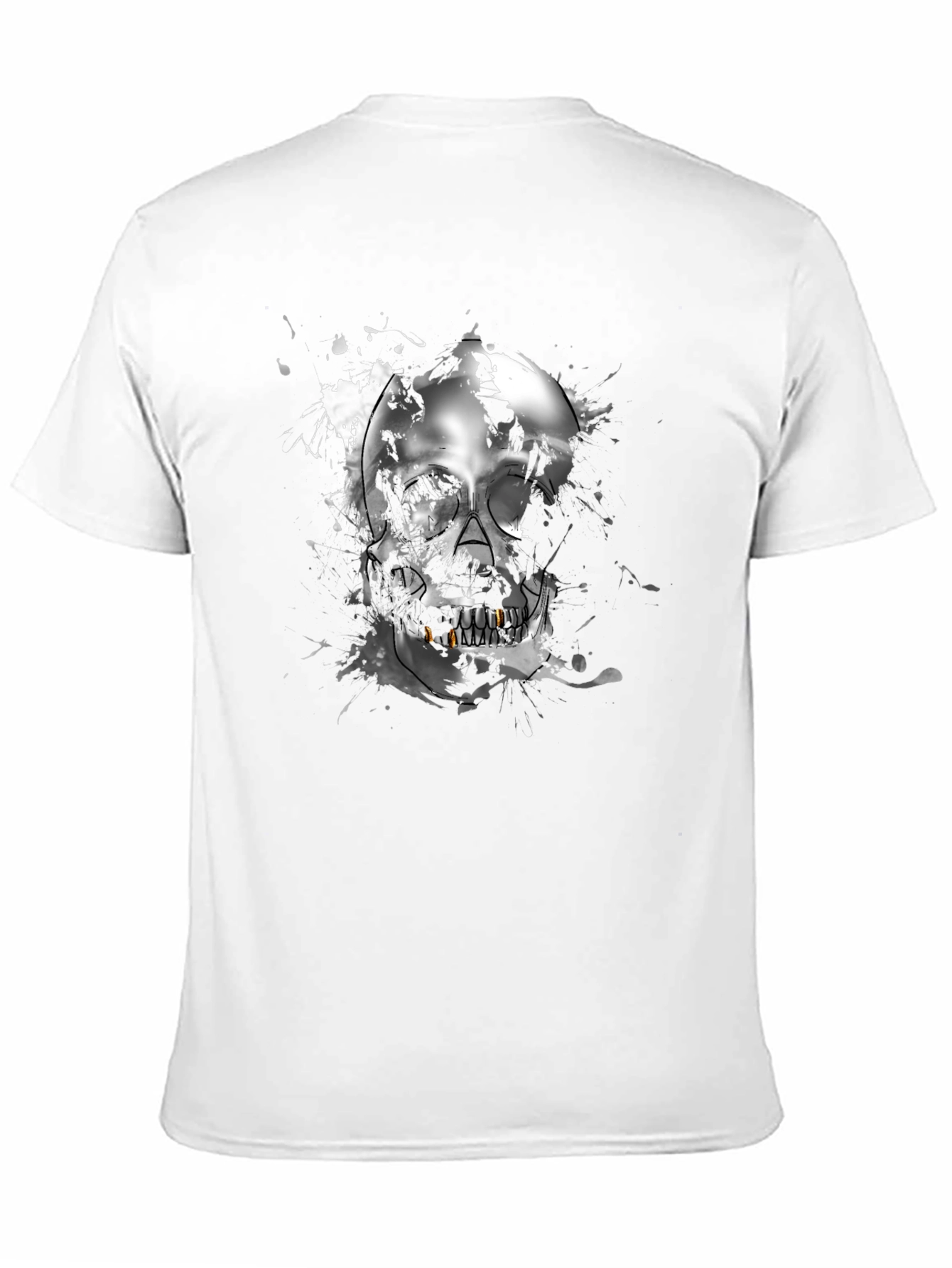 Skull Graphic T-Shirt - Edgy Streetwear Tee