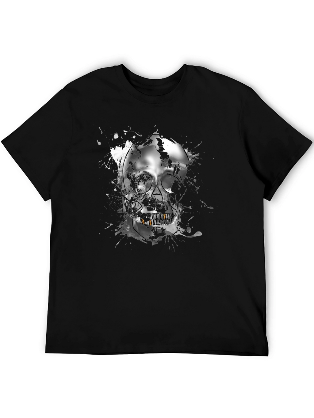 Skull Graphic T-Shirt - Edgy Streetwear Tee
