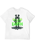 Recharge the Earth Graphic T-Shirt - Eco-Friendly Design
