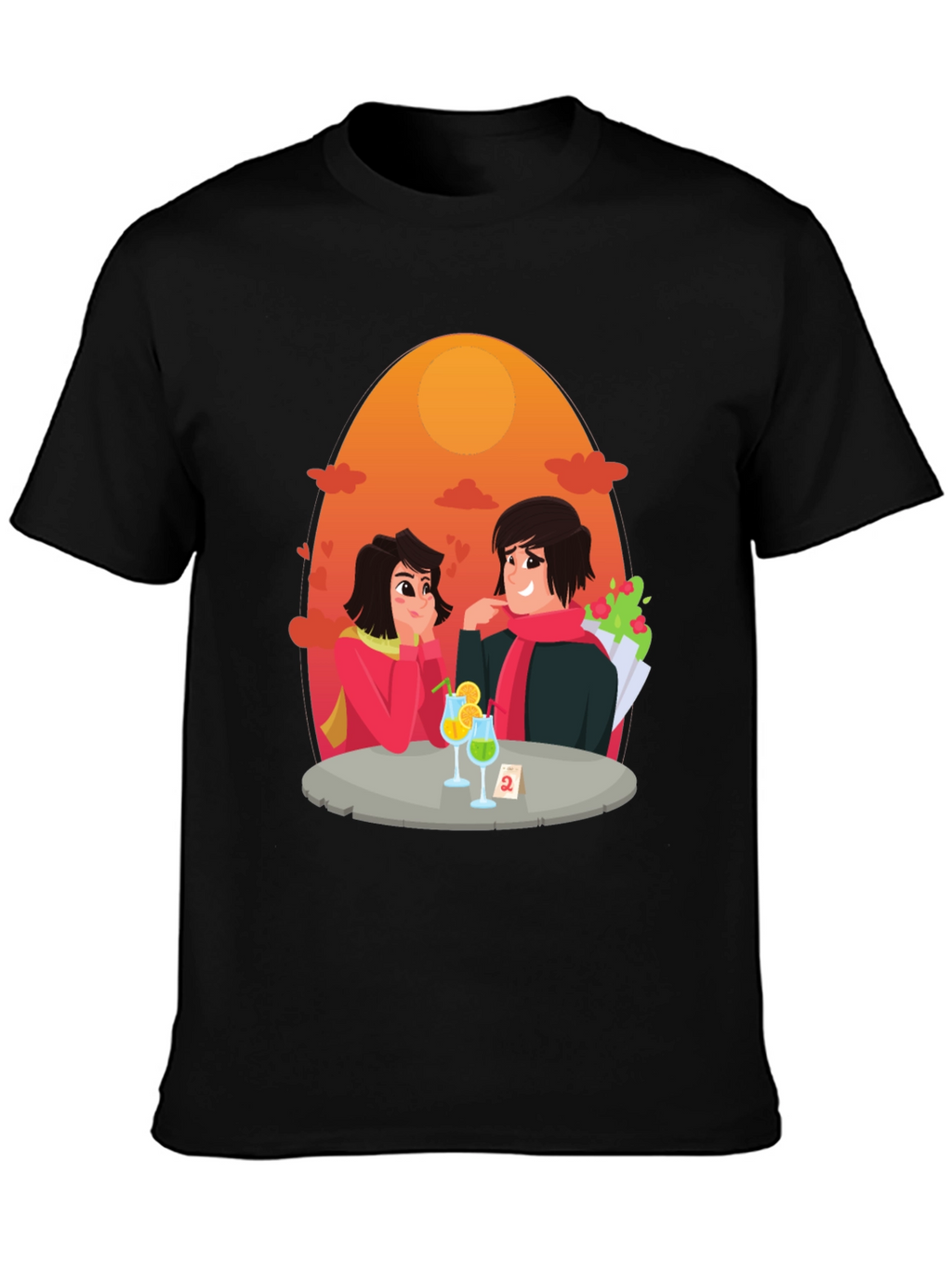 Romantic Date Graphic Tee