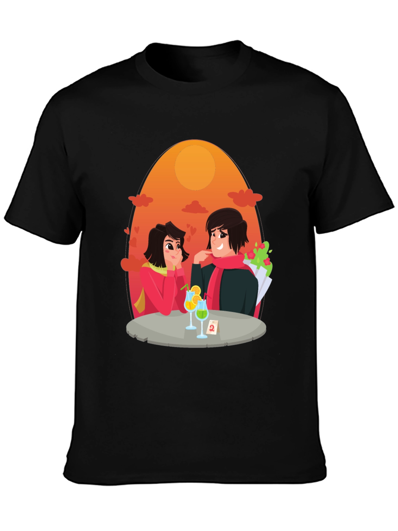 Romantic Date Graphic Tee
