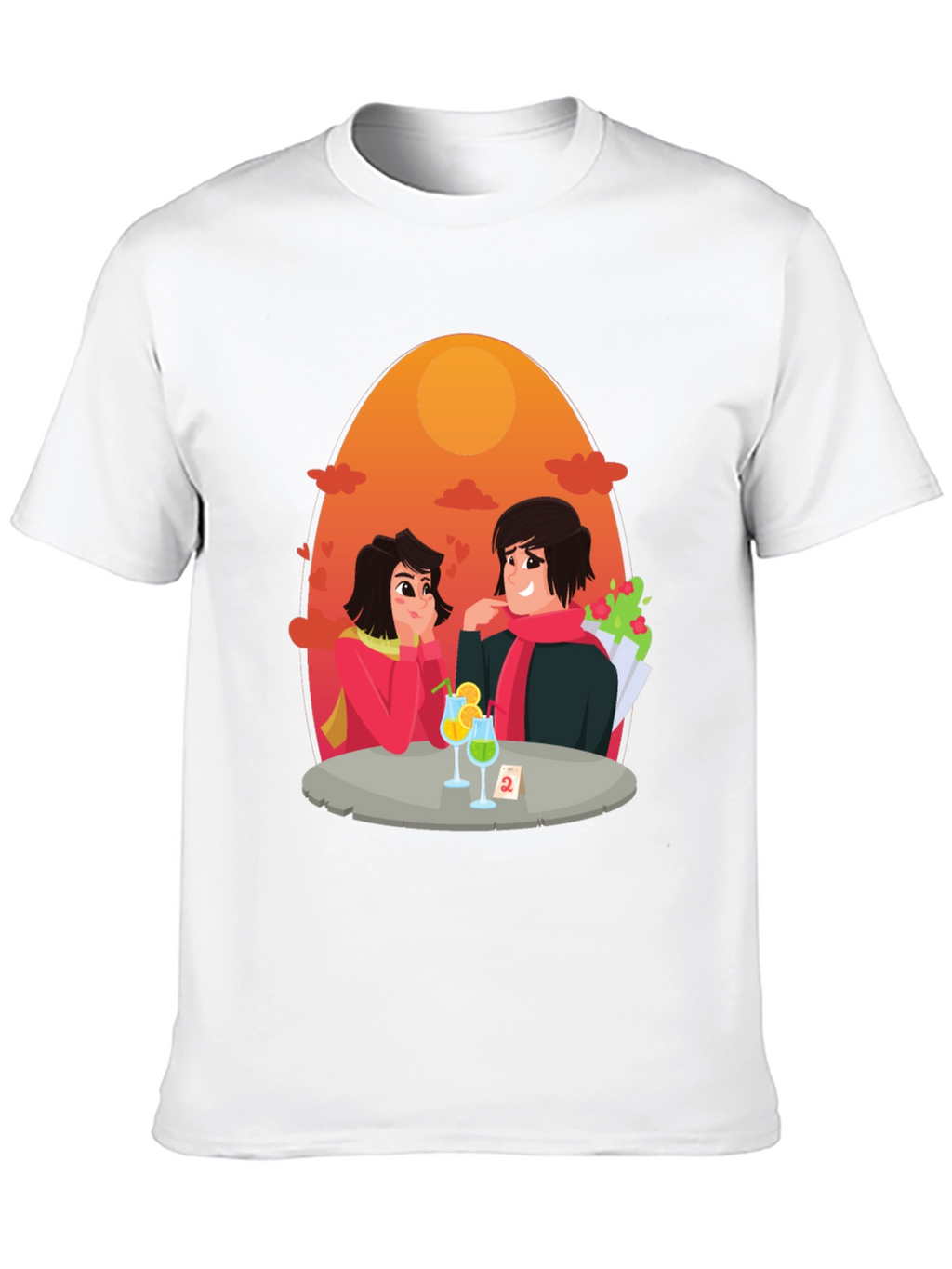 Romantic Date Graphic Tee