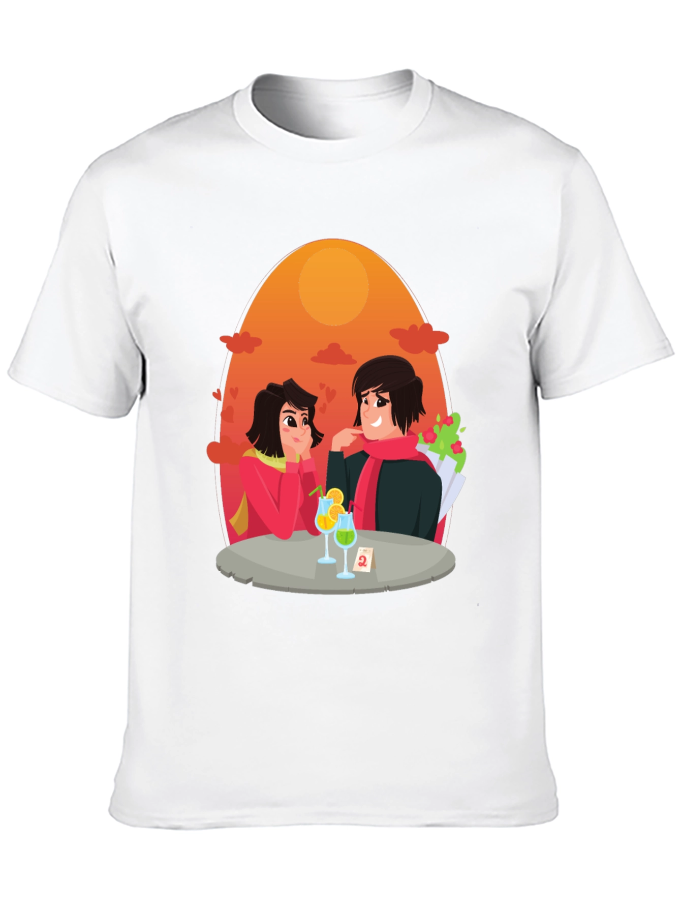 Romantic Date Graphic Tee