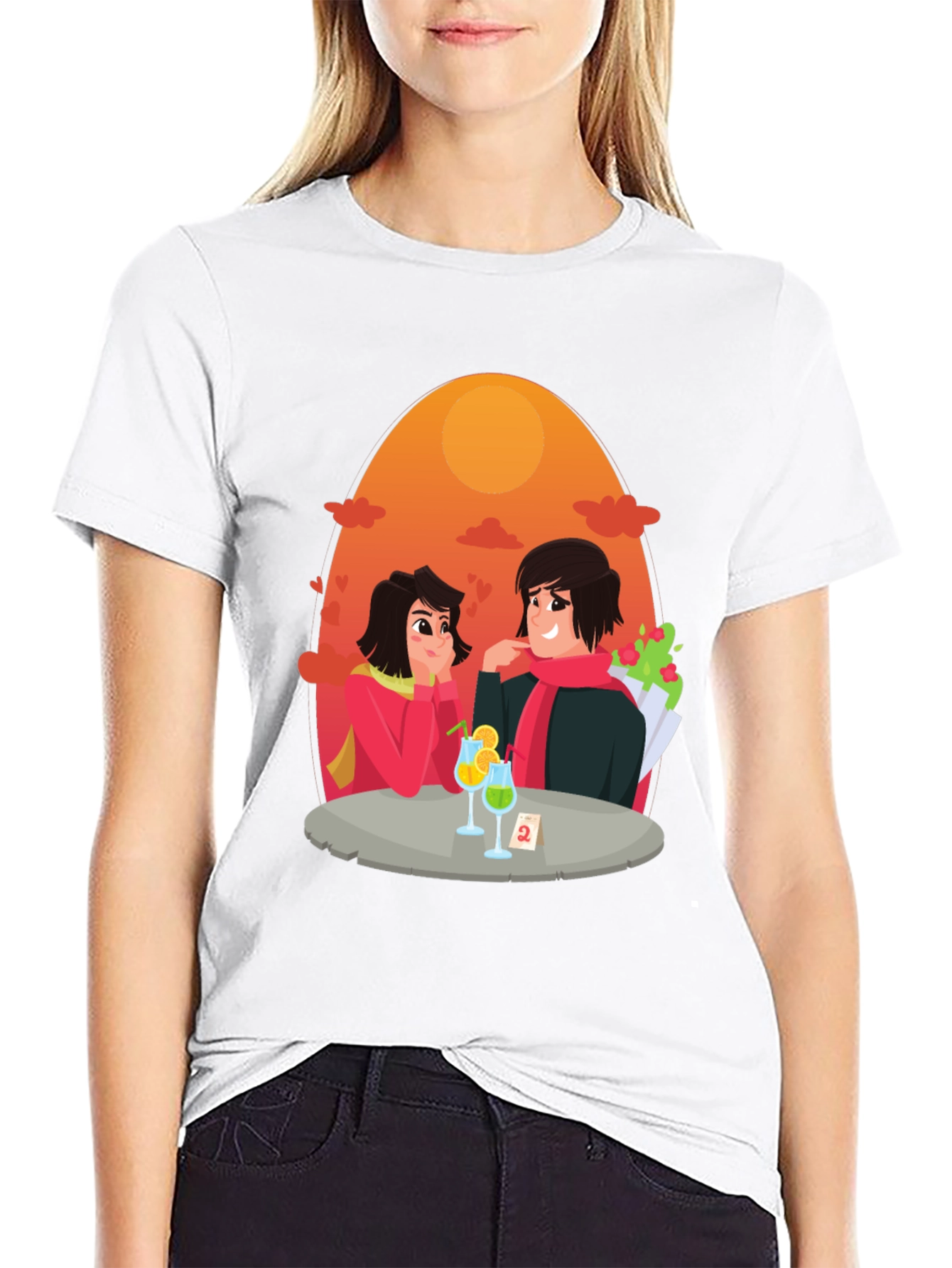 Romantic Date Graphic Tee