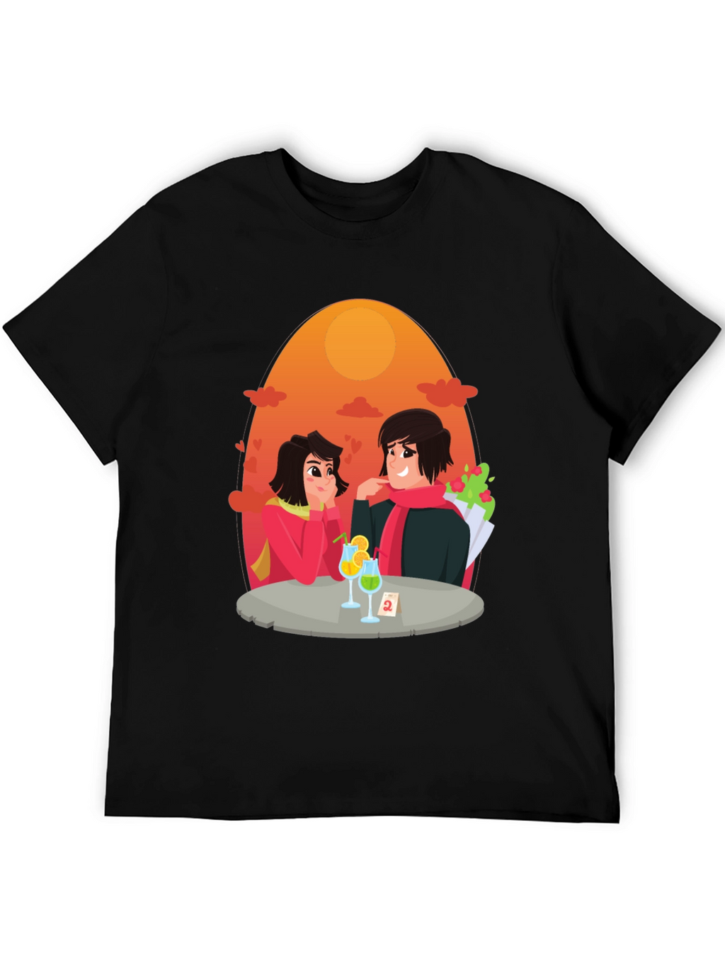 Romantic Date Graphic Tee
