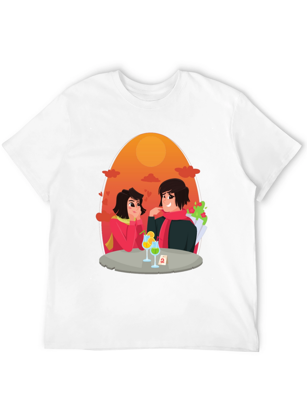 Romantic Date Graphic Tee