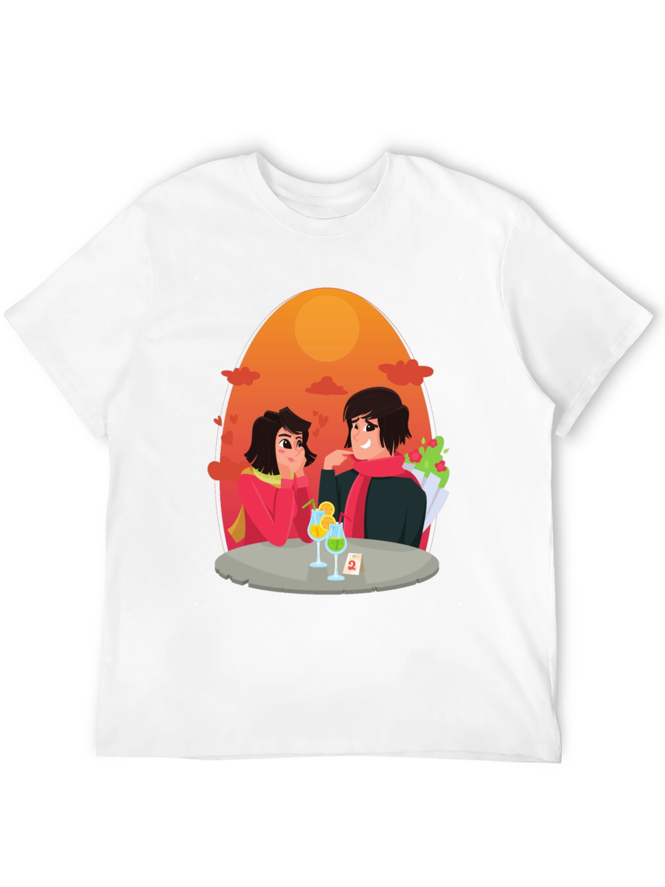 Romantic Date Graphic Tee