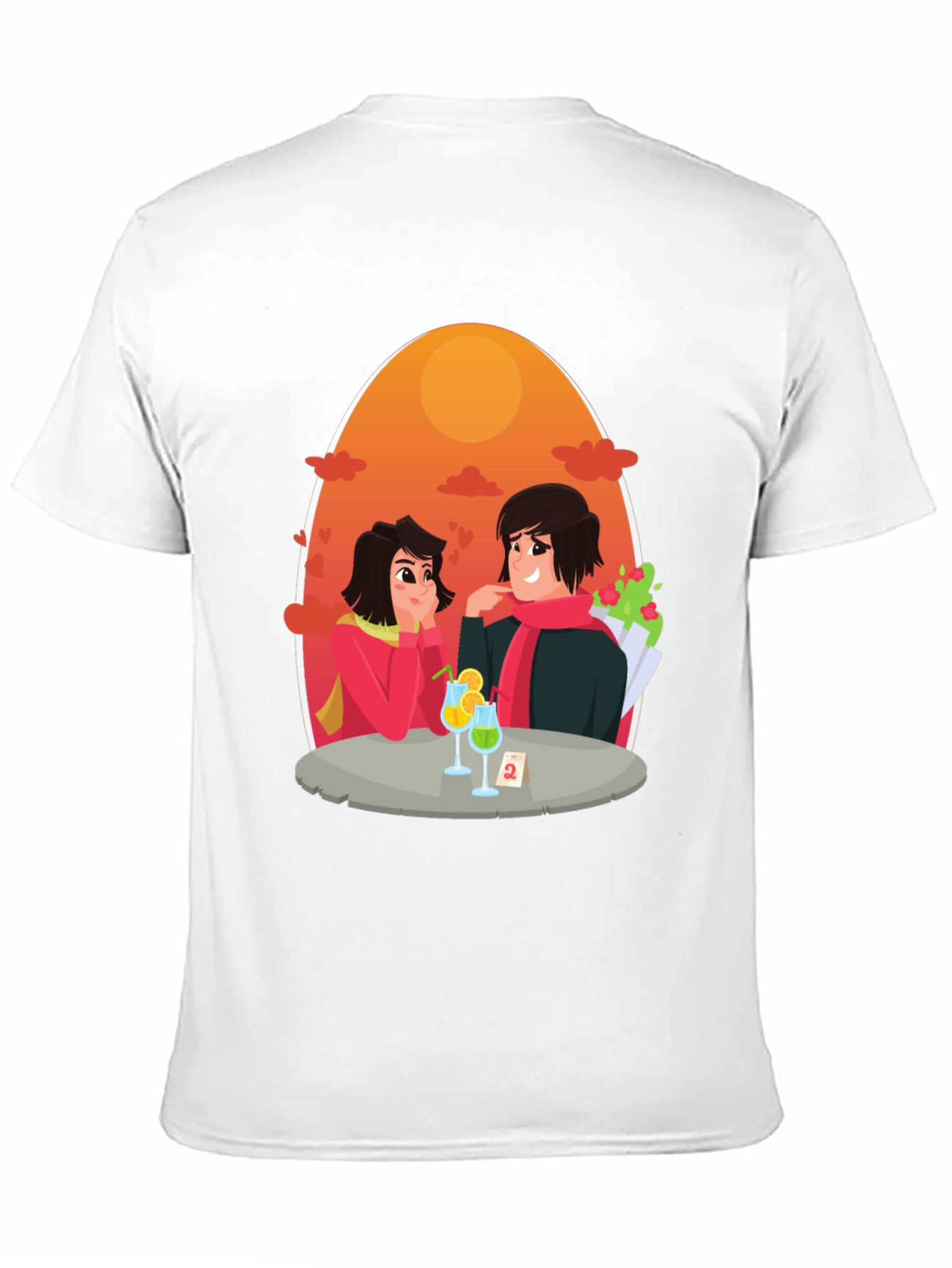 Romantic Date Graphic Tee
