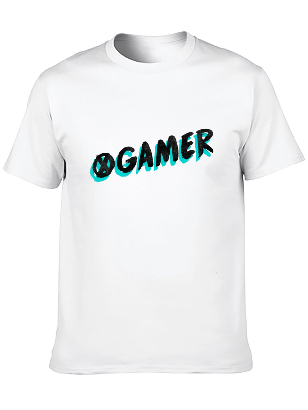 Cool Gamer Graphic T-Shirt - Black Casual Tee