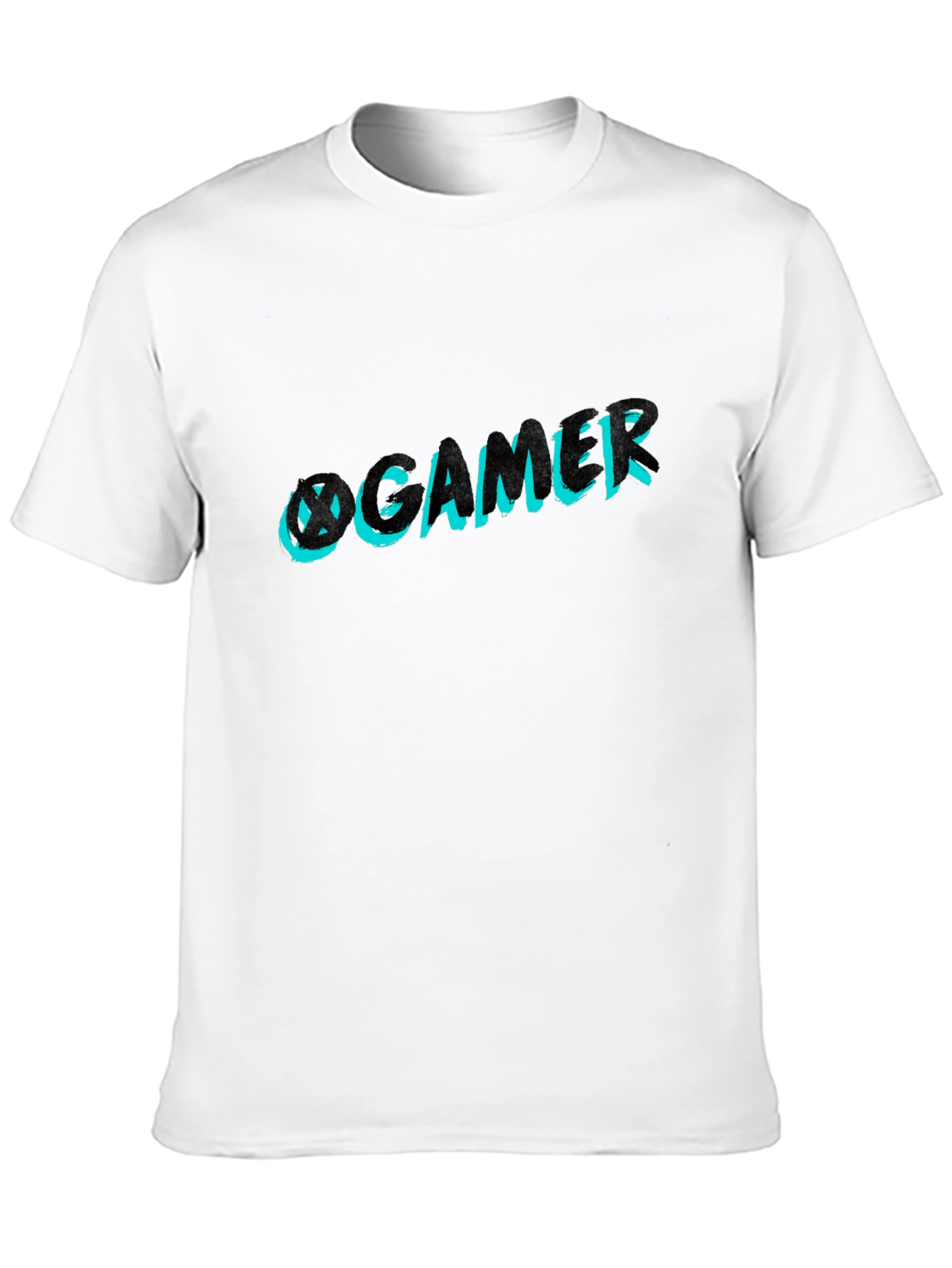 Cool Gamer Graphic T-Shirt - Black Casual Tee