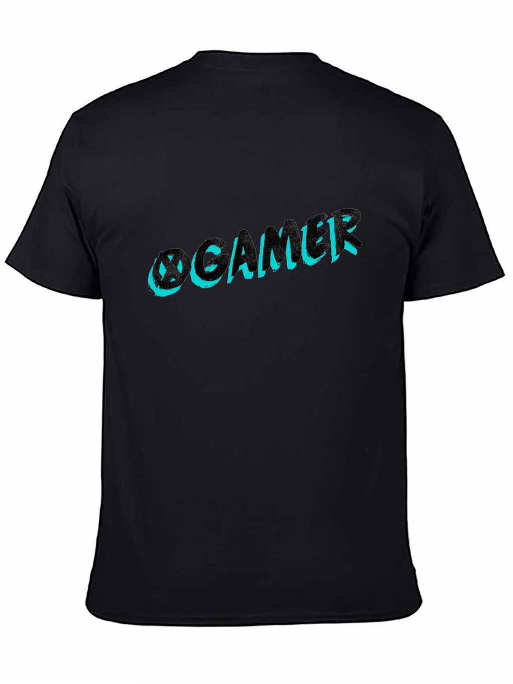 Cool Gamer Graphic T-Shirt - Black Casual Tee