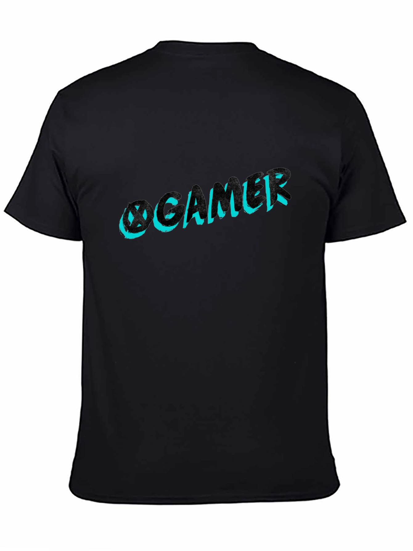 Cool Gamer Graphic T-Shirt - Black Casual Tee