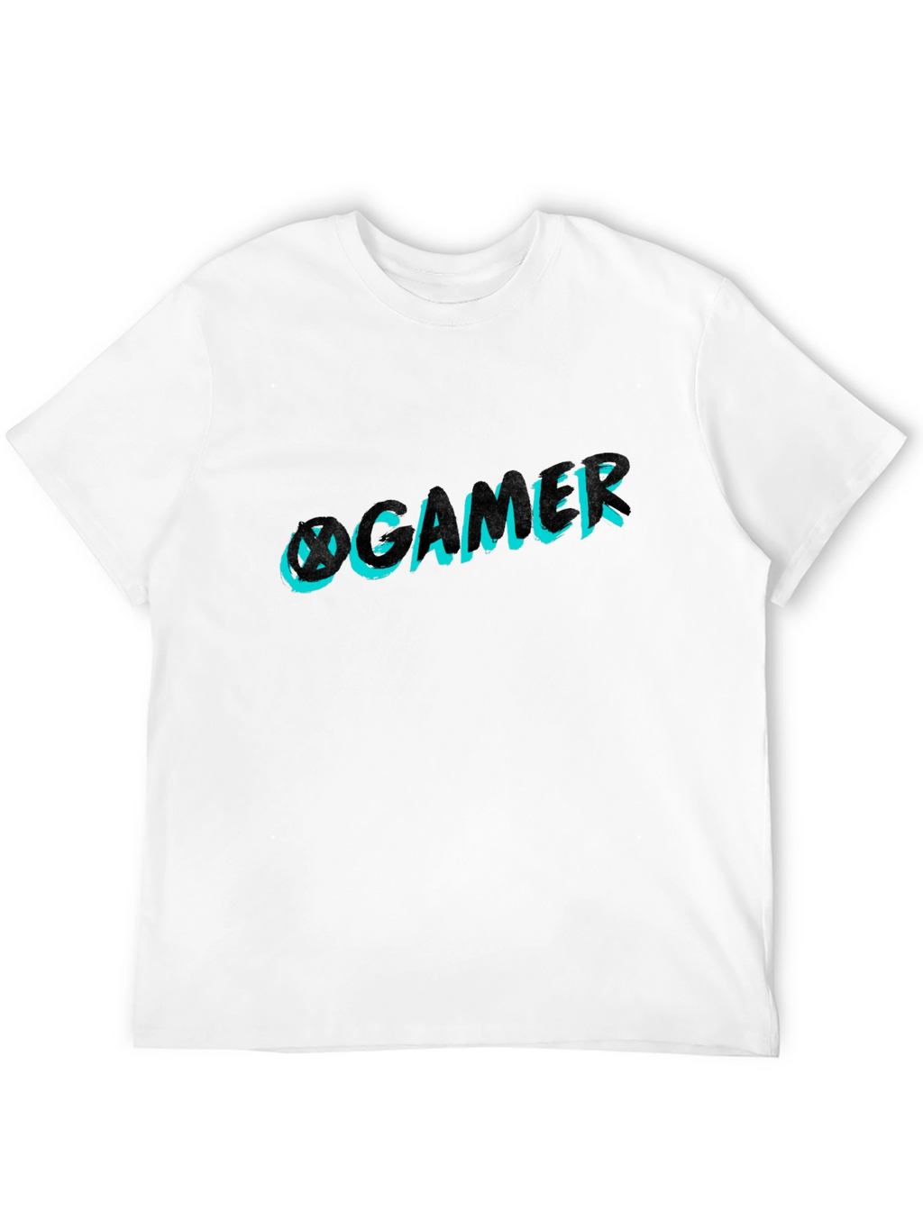 Cool Gamer Graphic T-Shirt - Black Casual Tee