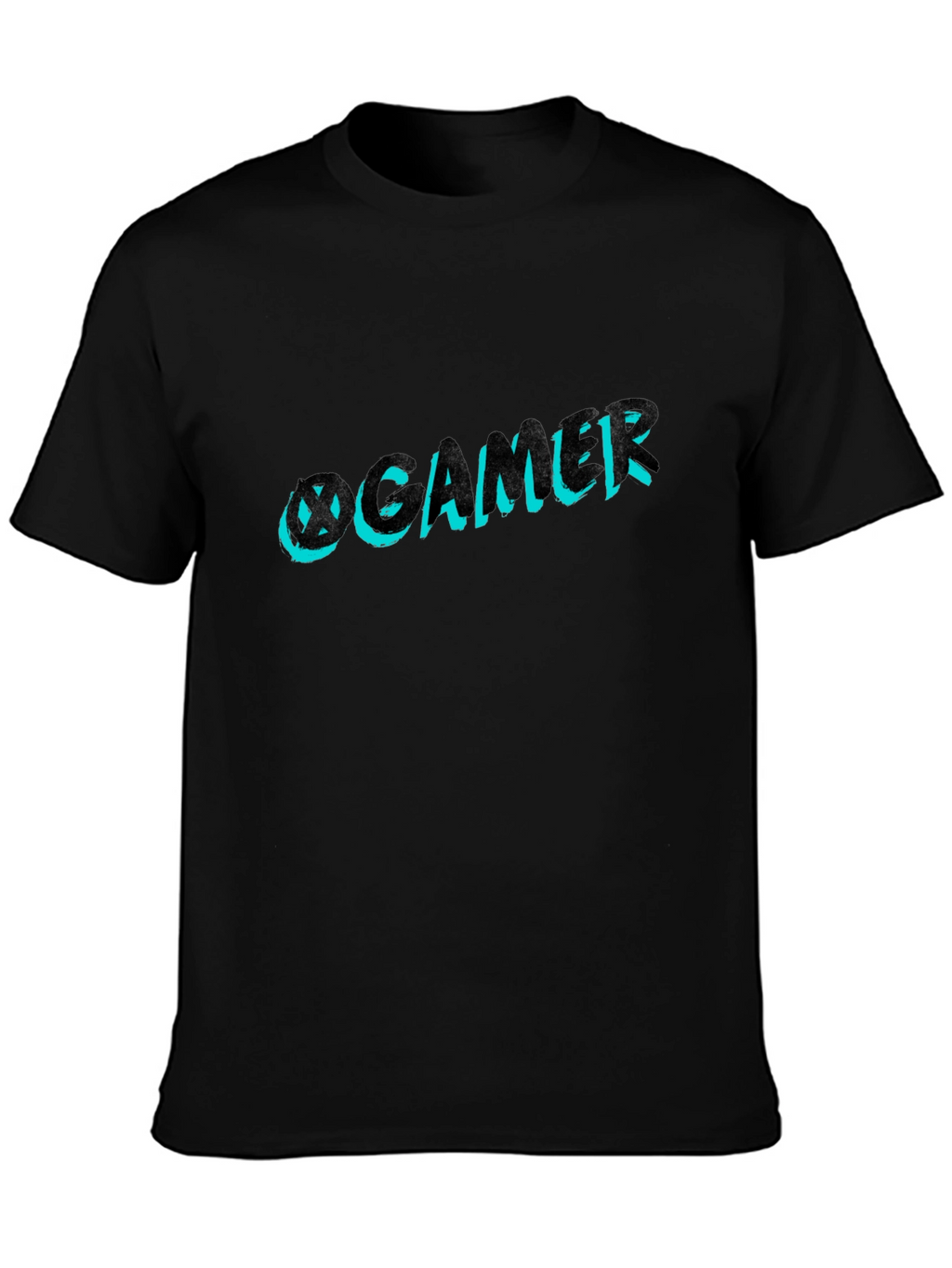 Cool Gamer Graphic T-Shirt - Black Casual Tee