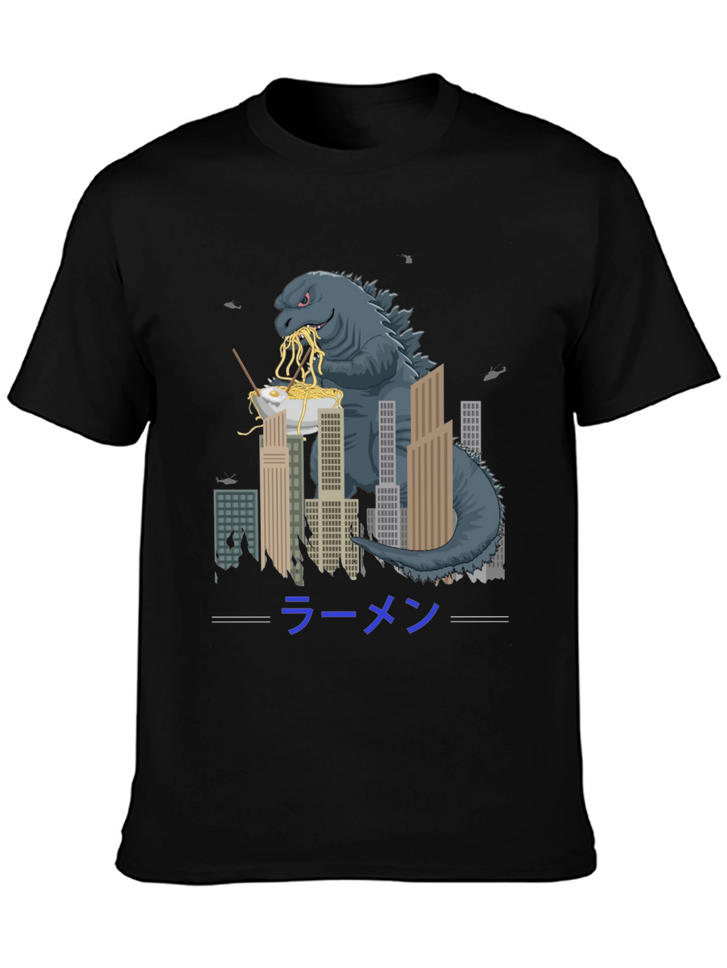 Godzilla Ramen Graphic T-Shirt