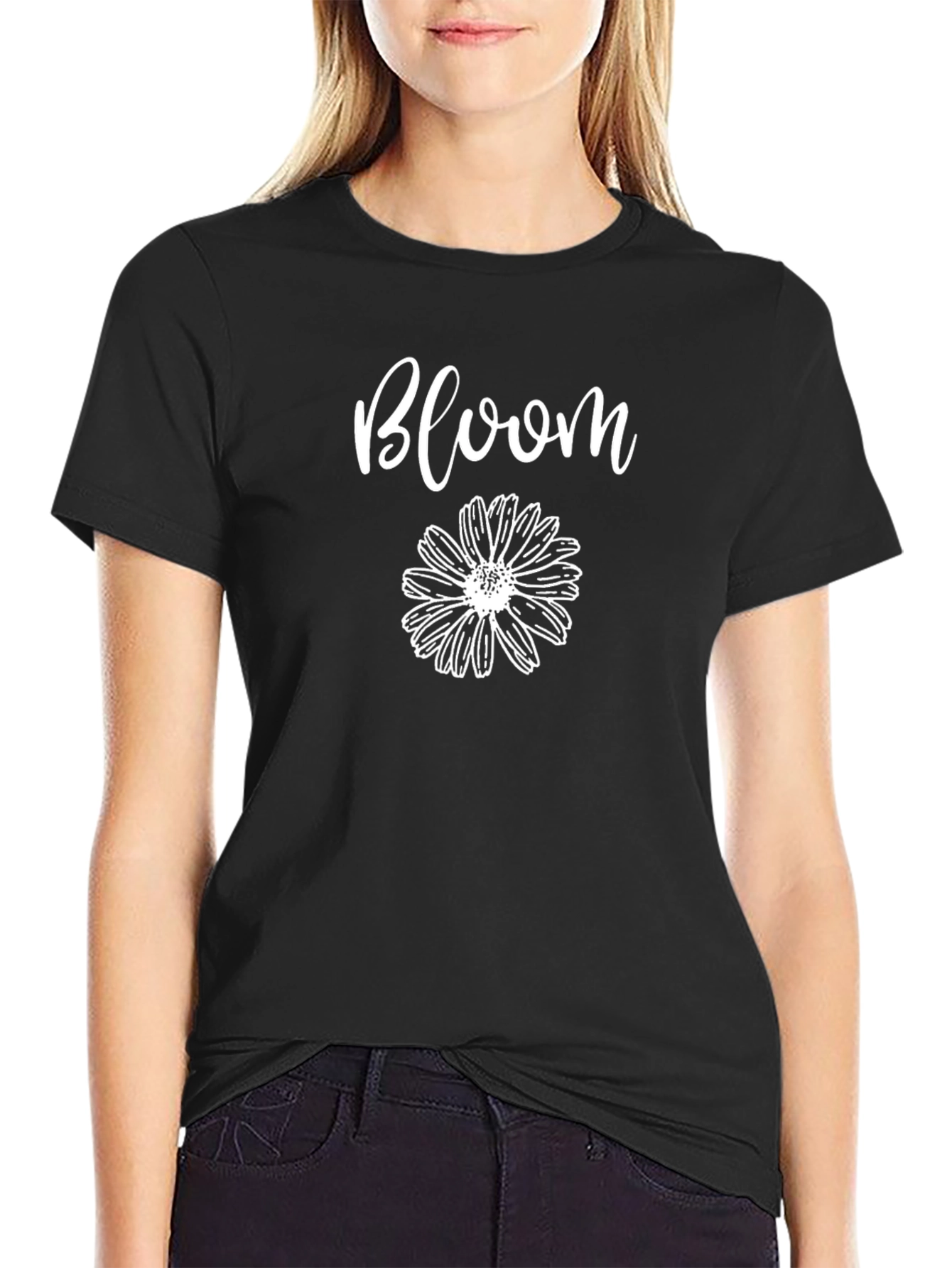 Bloom Flower Graphic T-Shirt - Soft Cotton Tee