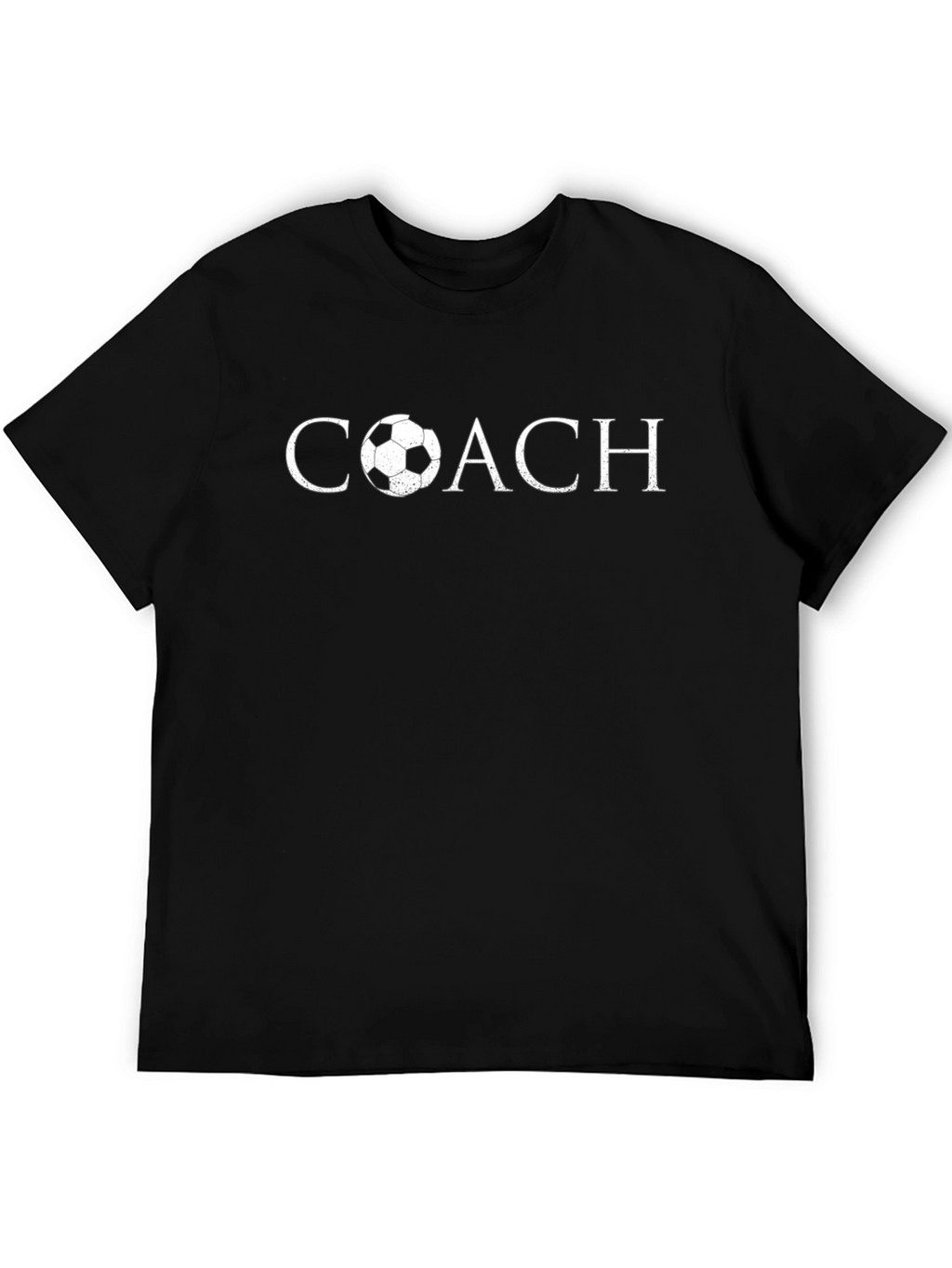 Soccer Coach T-Shirt - Black