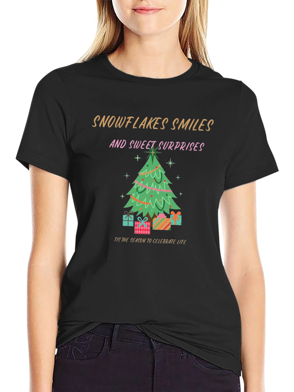 Festive Christmas Tree T-Shirt