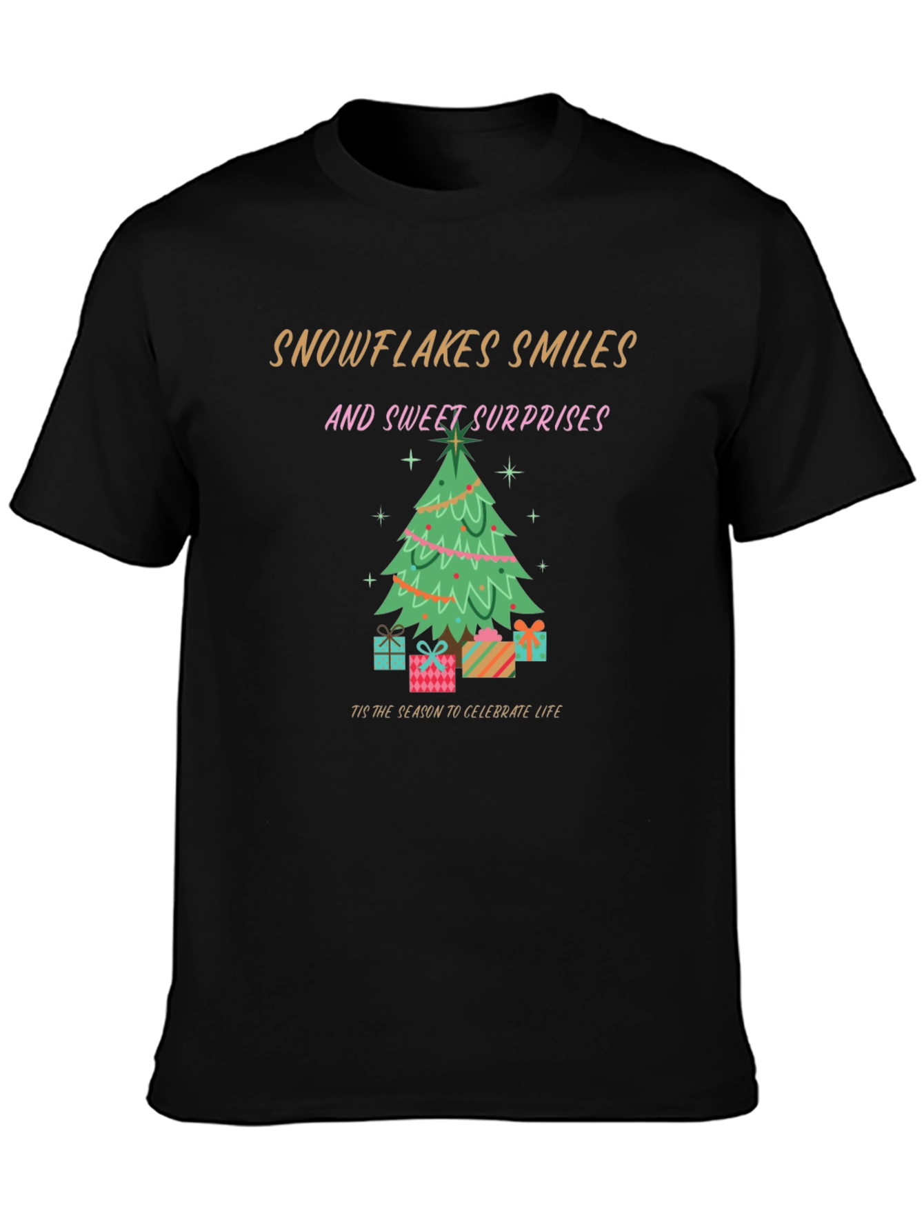 Festive Christmas Tree T-Shirt