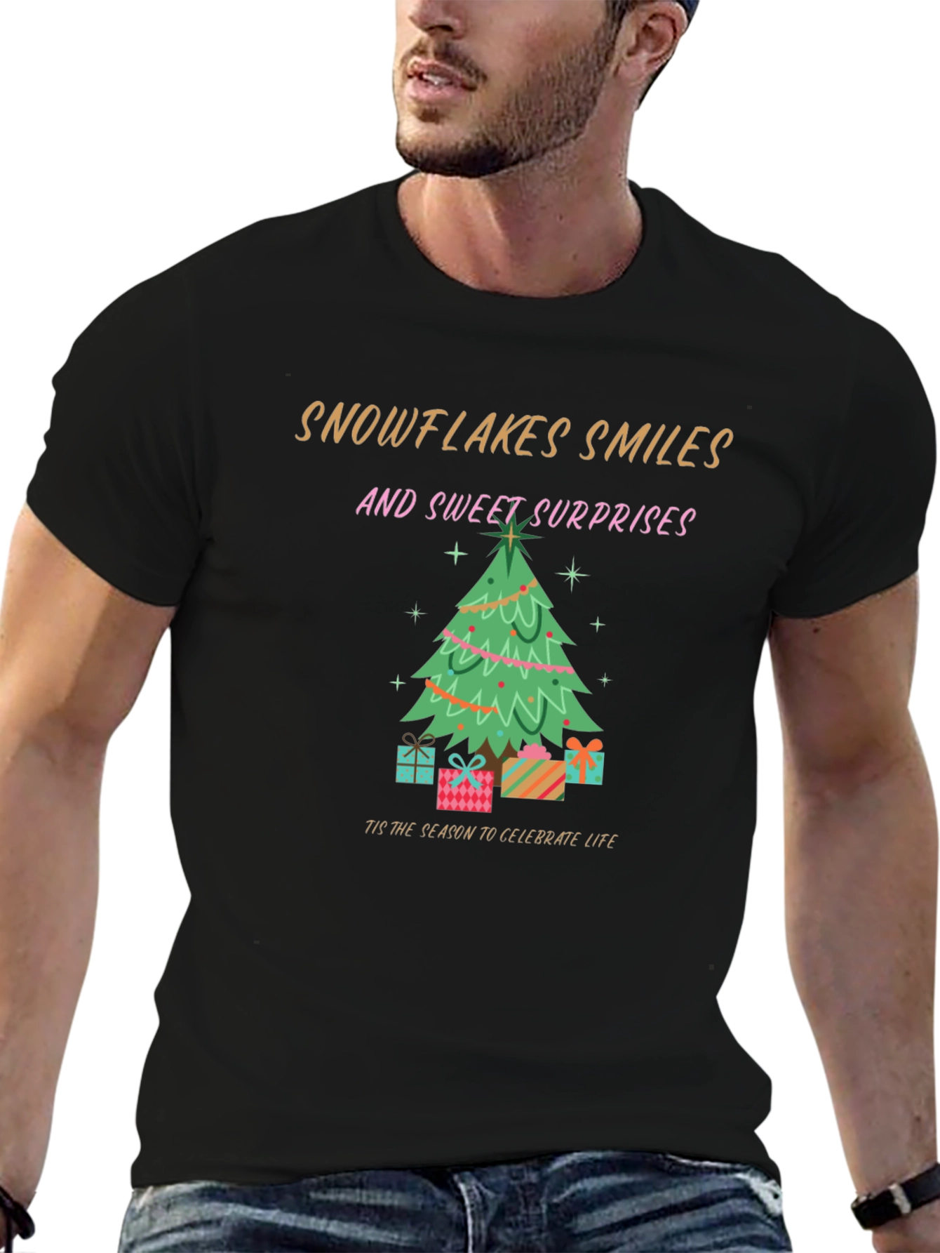 Festive Christmas Tree T-Shirt
