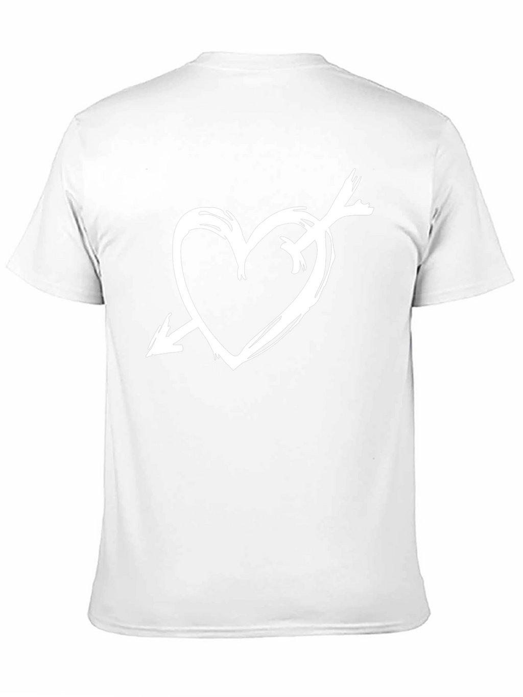 Heart Arrow Graphic Tee - Stylish Casual Wear
