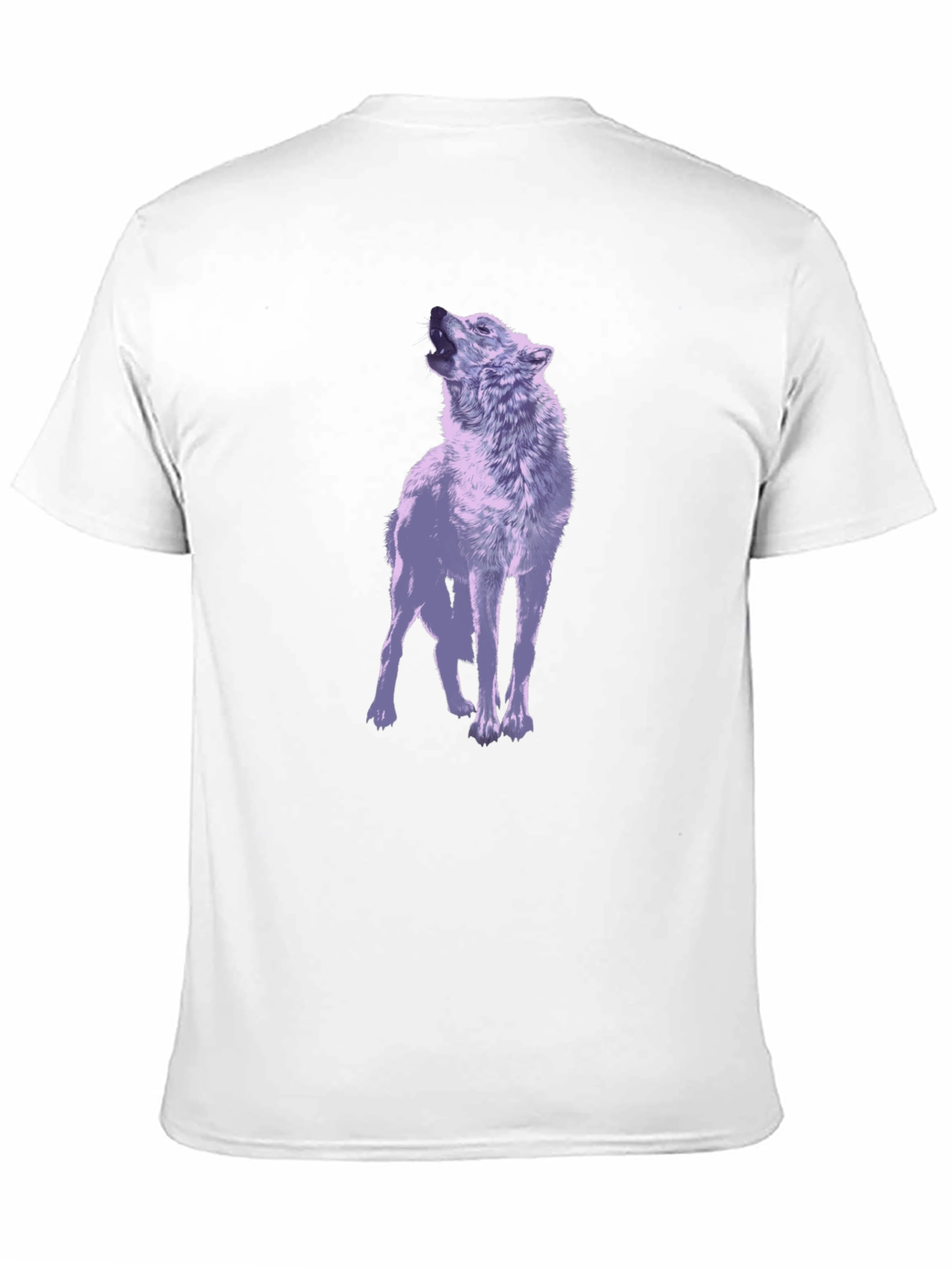 Wolf Graphic T-Shirt - Mens Black Tee