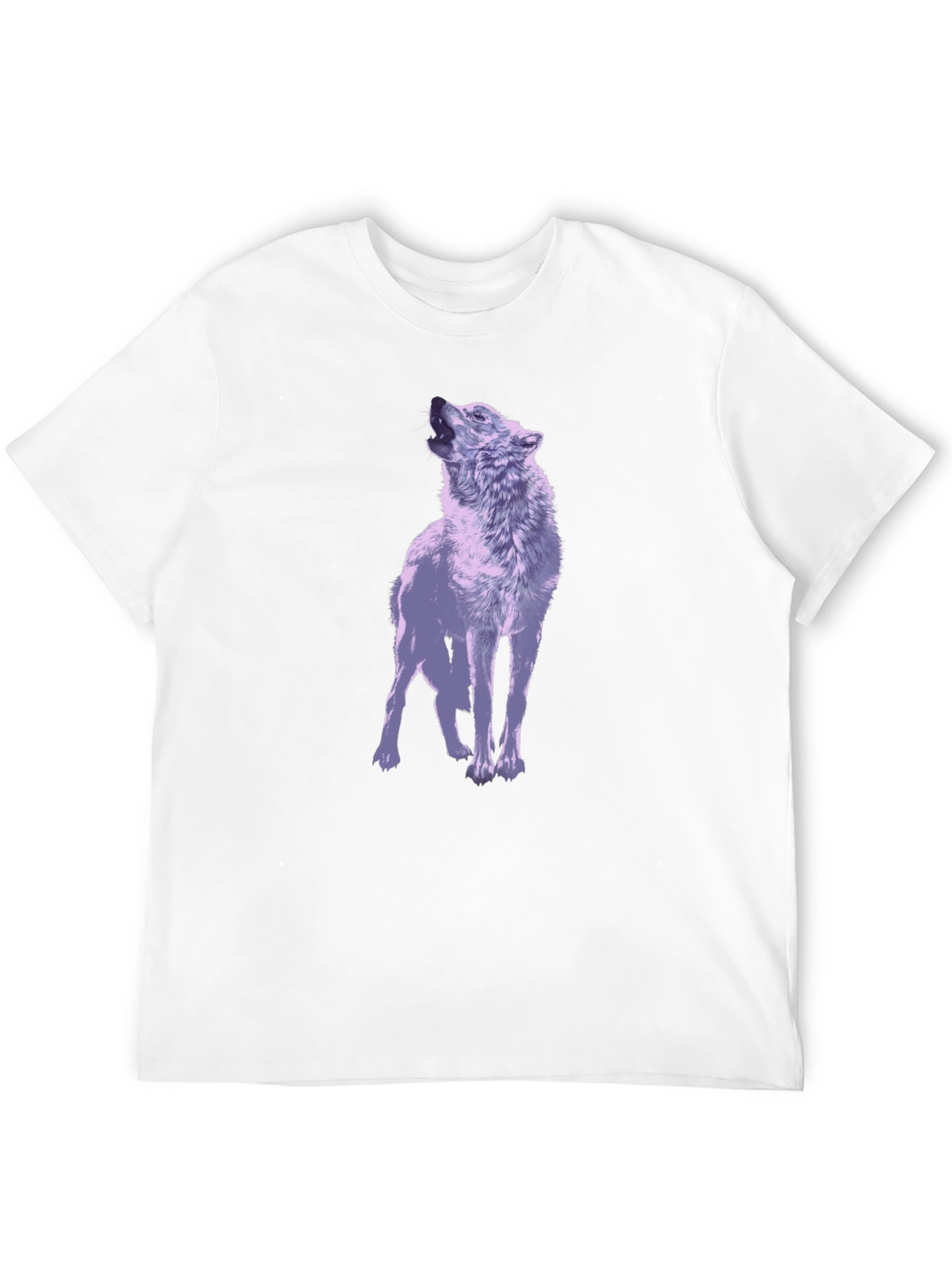 Wolf Graphic T-Shirt - Mens Black Tee