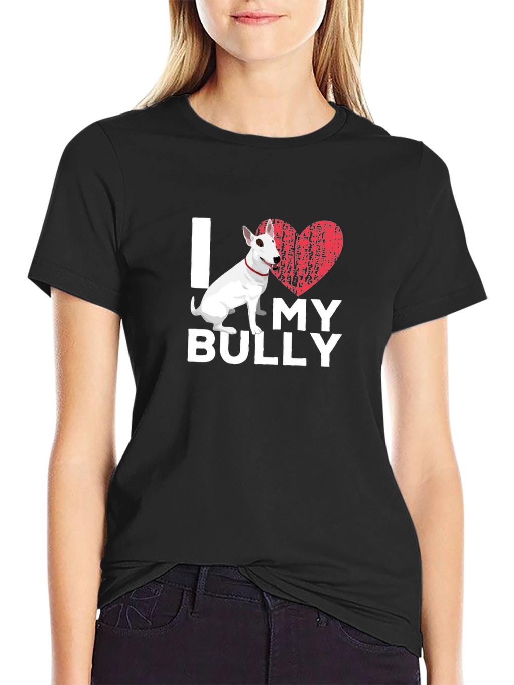 I Love My Bully T-Shirt - Dog Lover Tee
