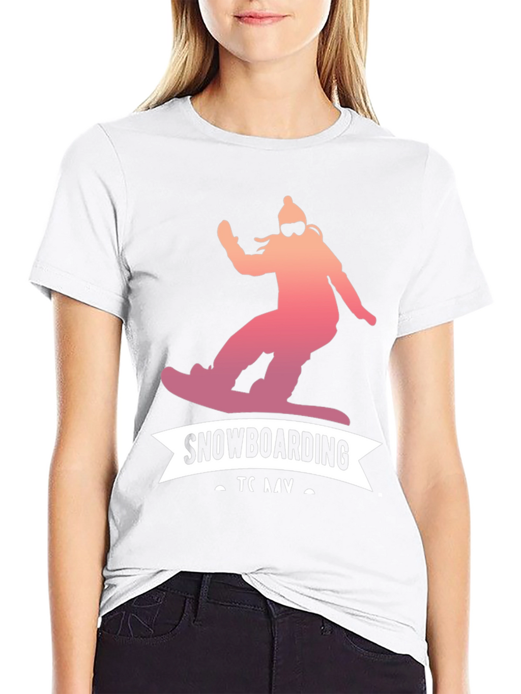 Snowboarding T-Shirt - Ride in Style
