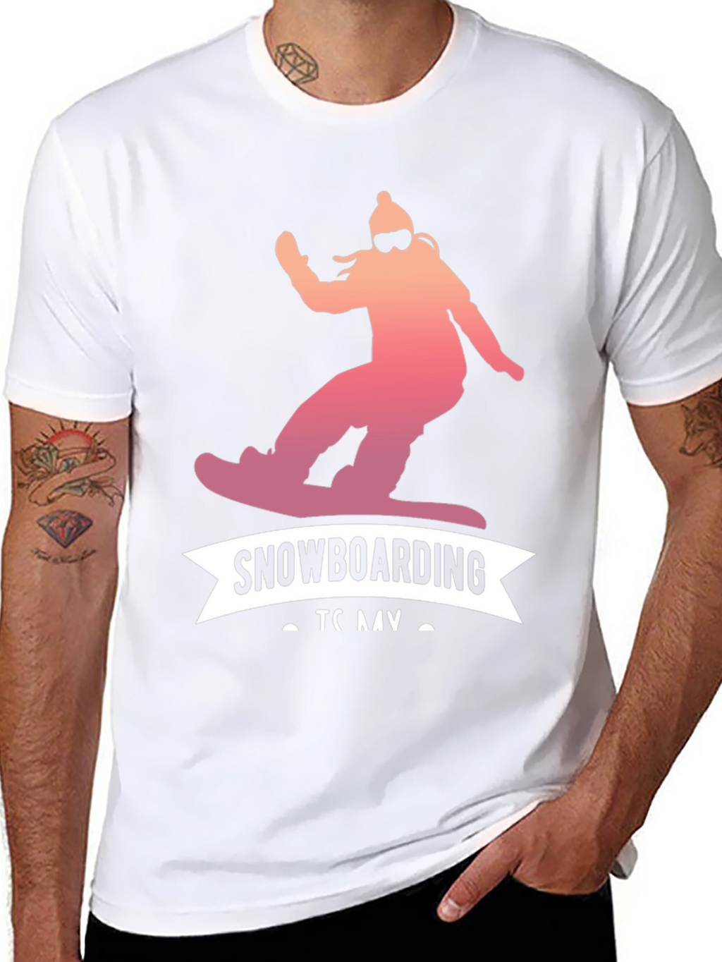 Snowboarding T-Shirt - Ride in Style