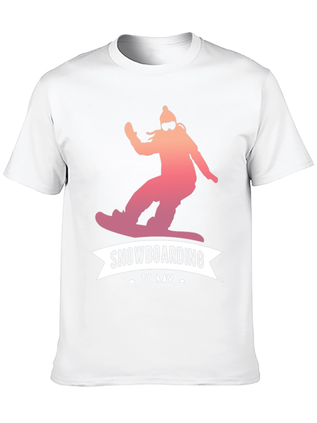 Snowboarding T-Shirt - Ride in Style