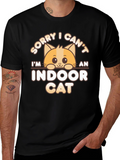 Indoor Cat Graphic T-Shirt
