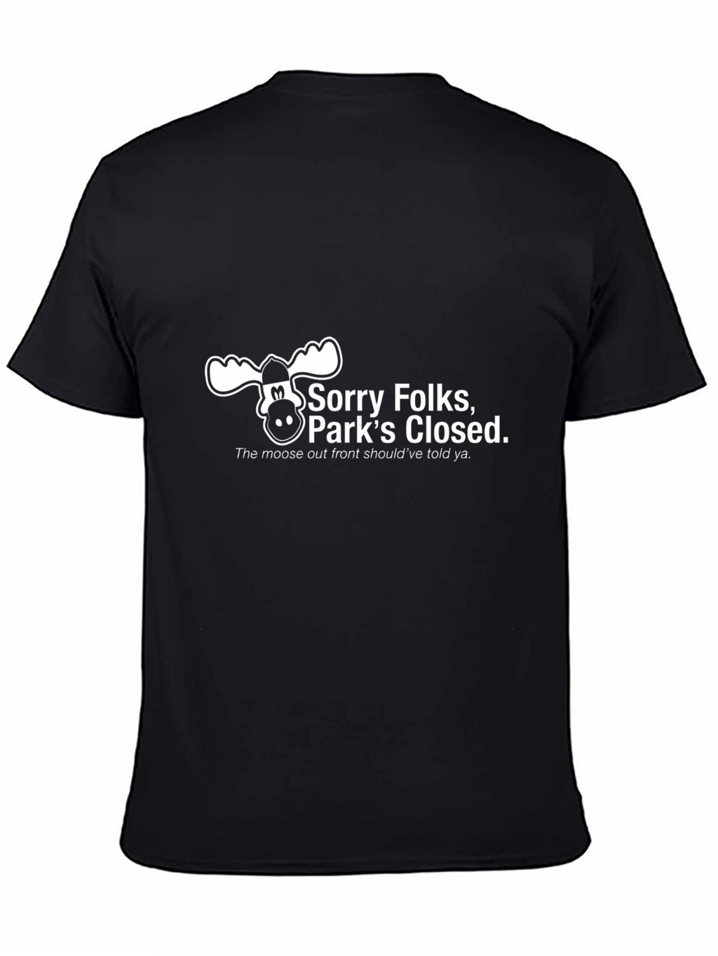 Sorry Folks Parks Closed Graphic Tee