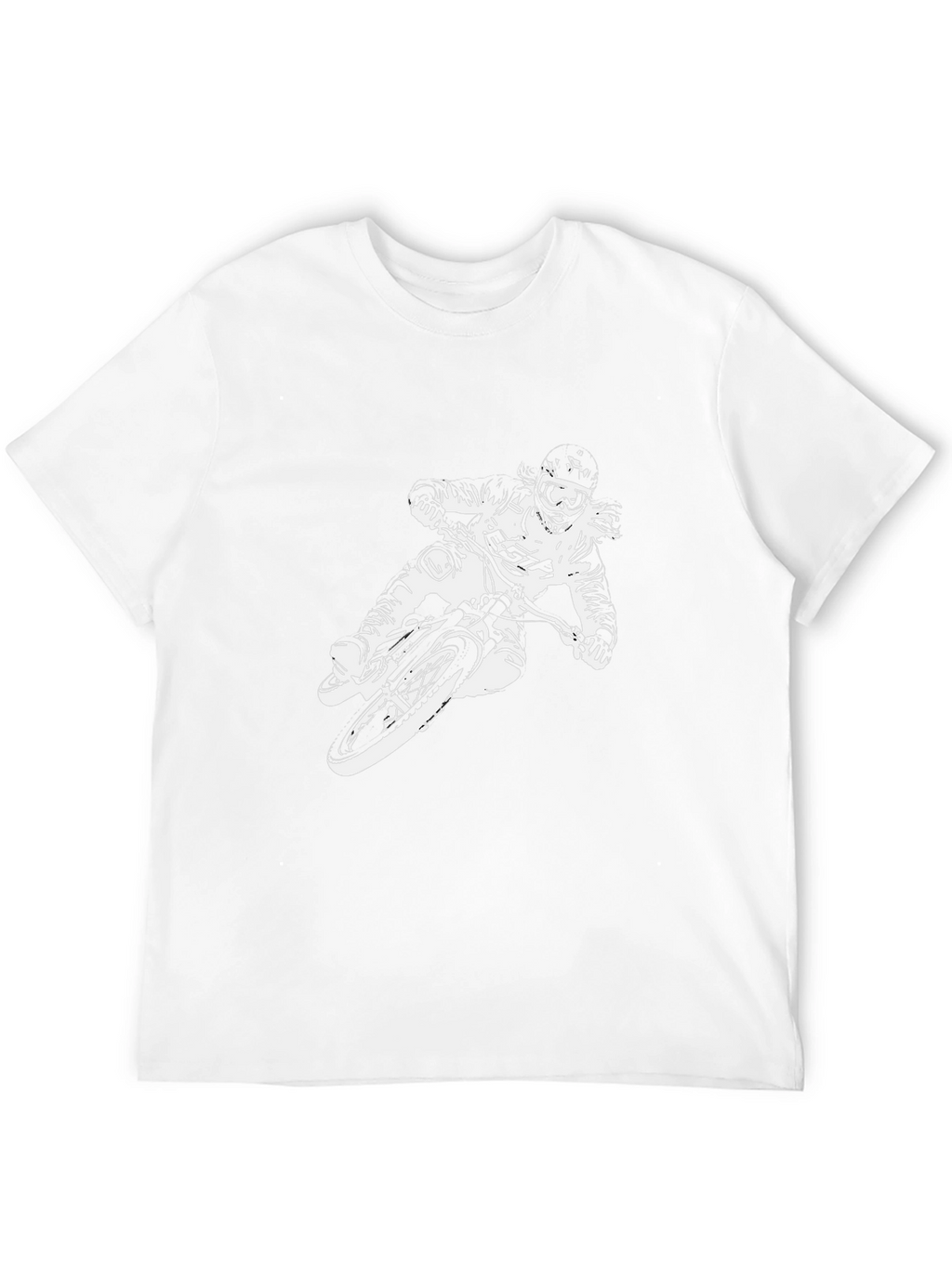 Mens Graphic T-Shirt - Mountain Biker Design