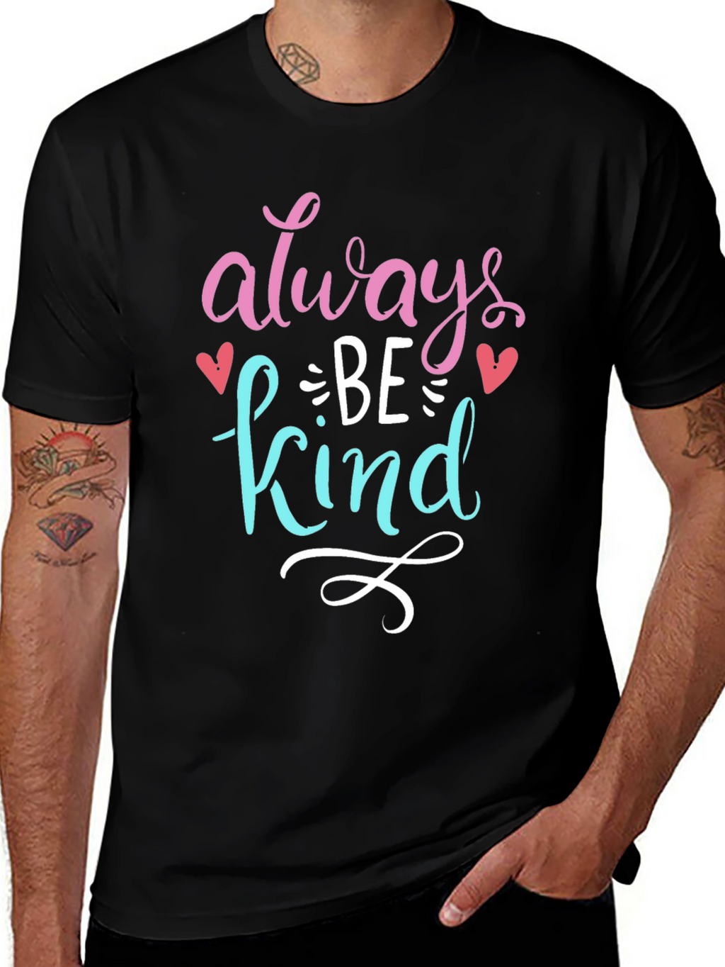 Always Be Kind Graphic T-Shirt - Positive Message