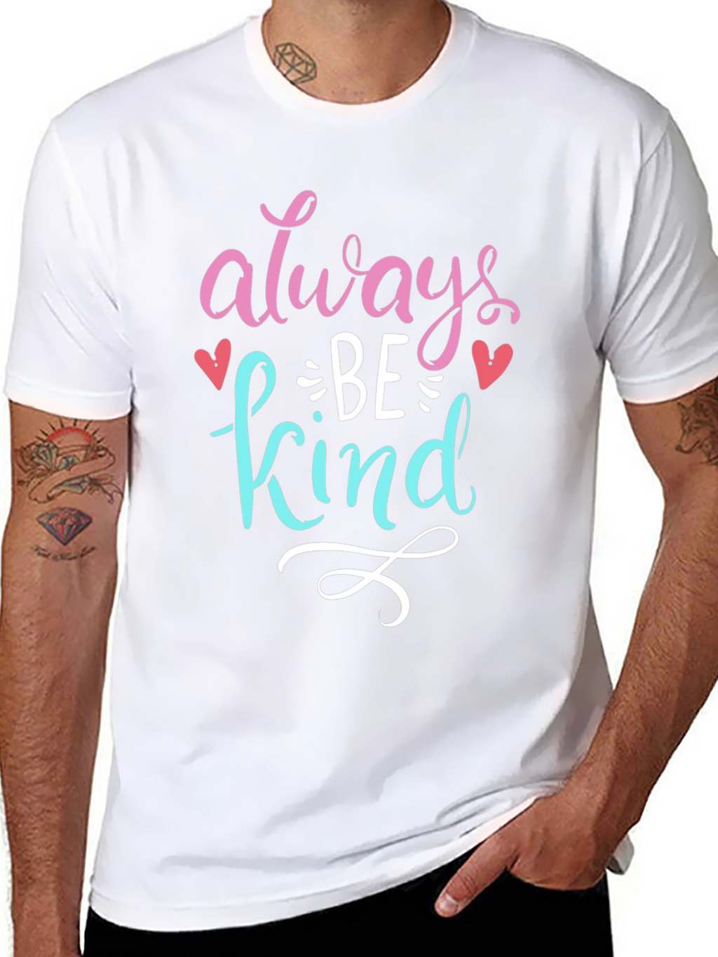 Always Be Kind Graphic T-Shirt - Positive Message