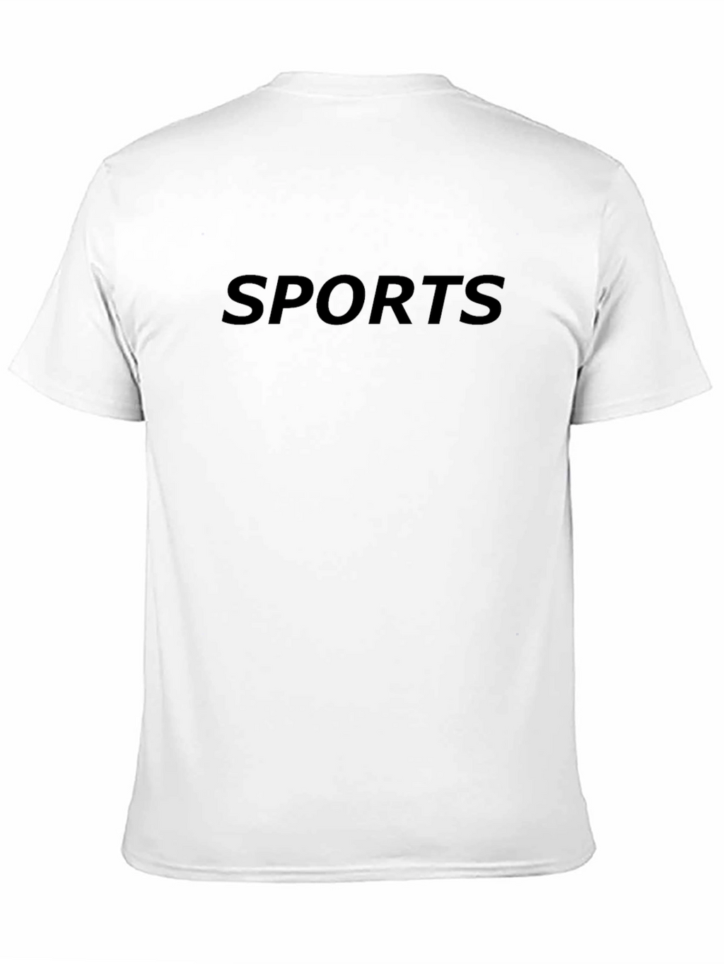Mens Black Sports T-Shirt