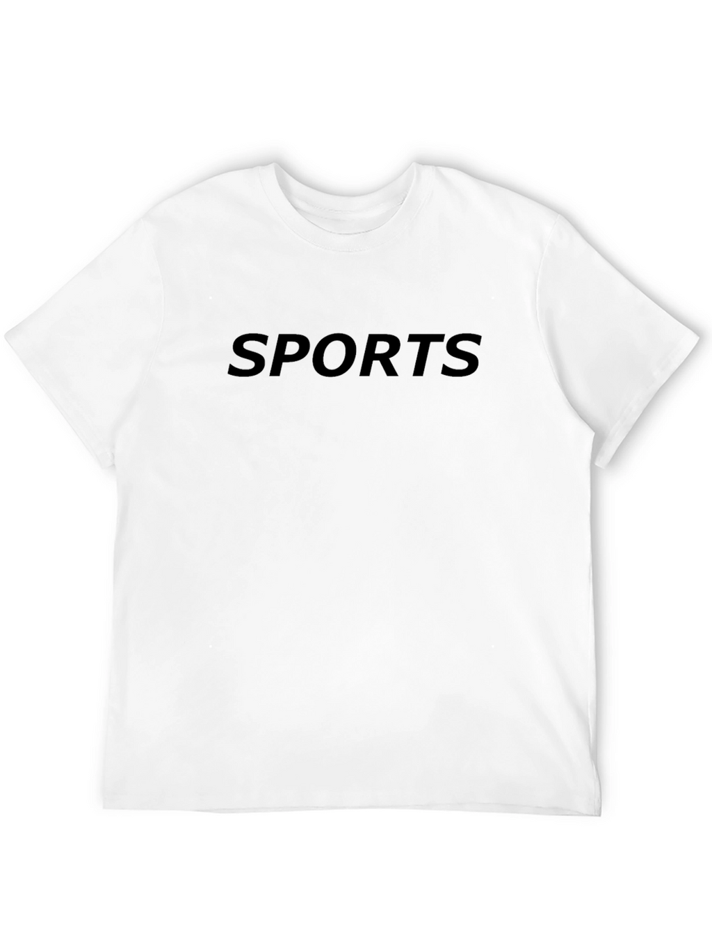 Mens Black Sports T-Shirt