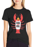 King of the Boil T-Shirt Crawfish Tee