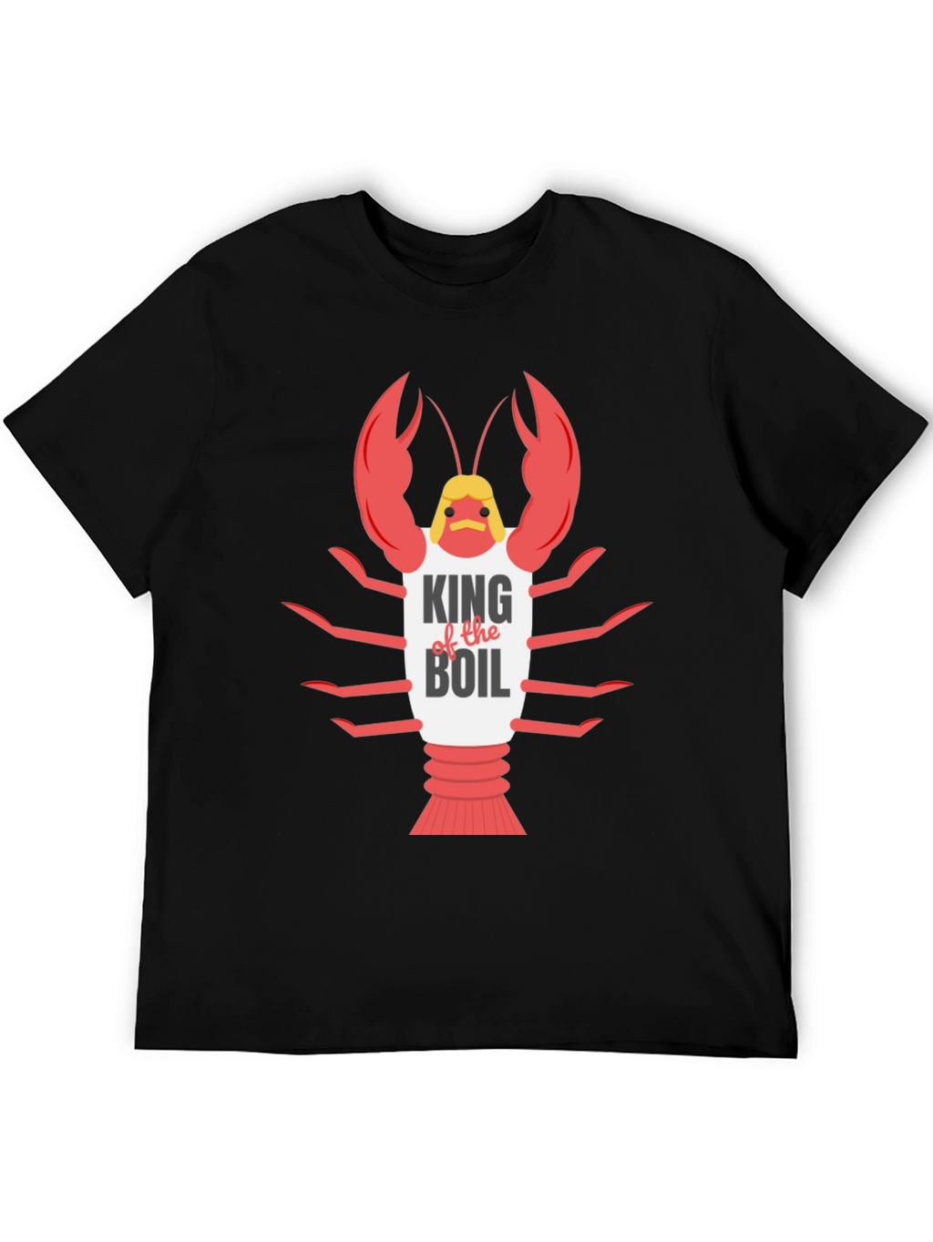 King of the Boil T-Shirt Crawfish Tee