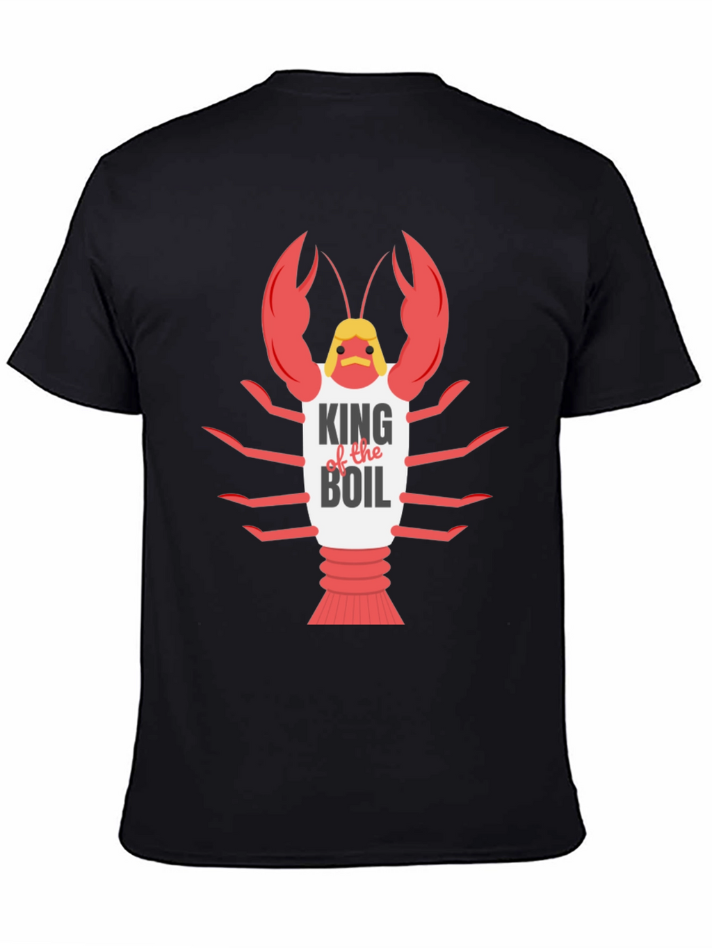 King of the Boil T-Shirt Crawfish Tee