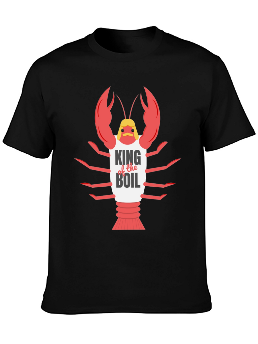 King of the Boil T-Shirt Crawfish Tee