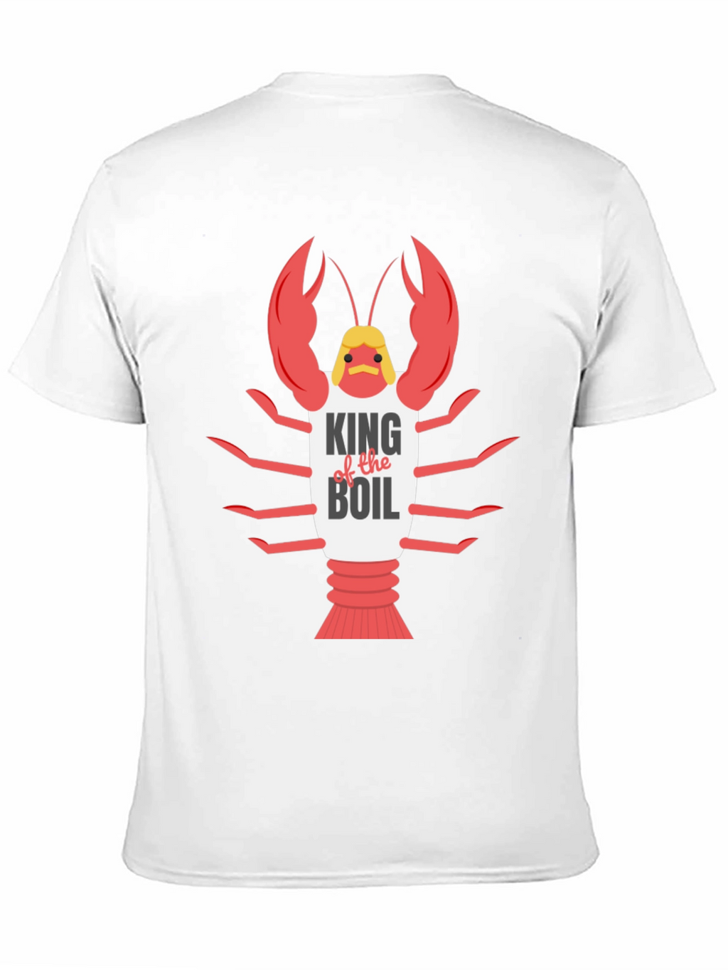 King of the Boil T-Shirt Crawfish Tee