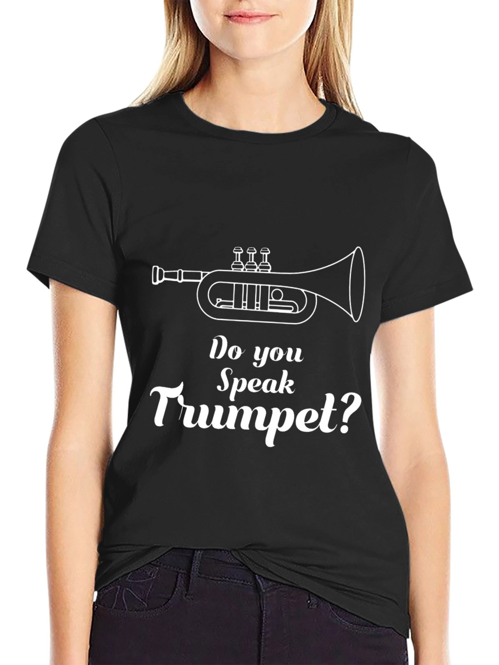 Do You Speak Trumpet? Black T-Shirt
