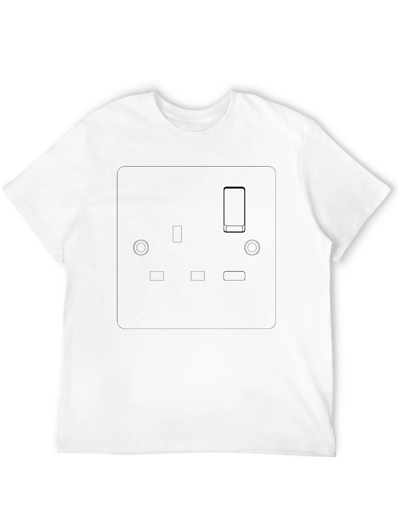 Novelty Outlet Graphic Black T-Shirt