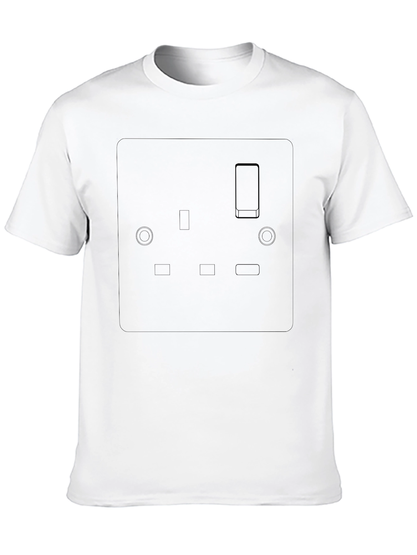 Novelty Outlet Graphic Black T-Shirt