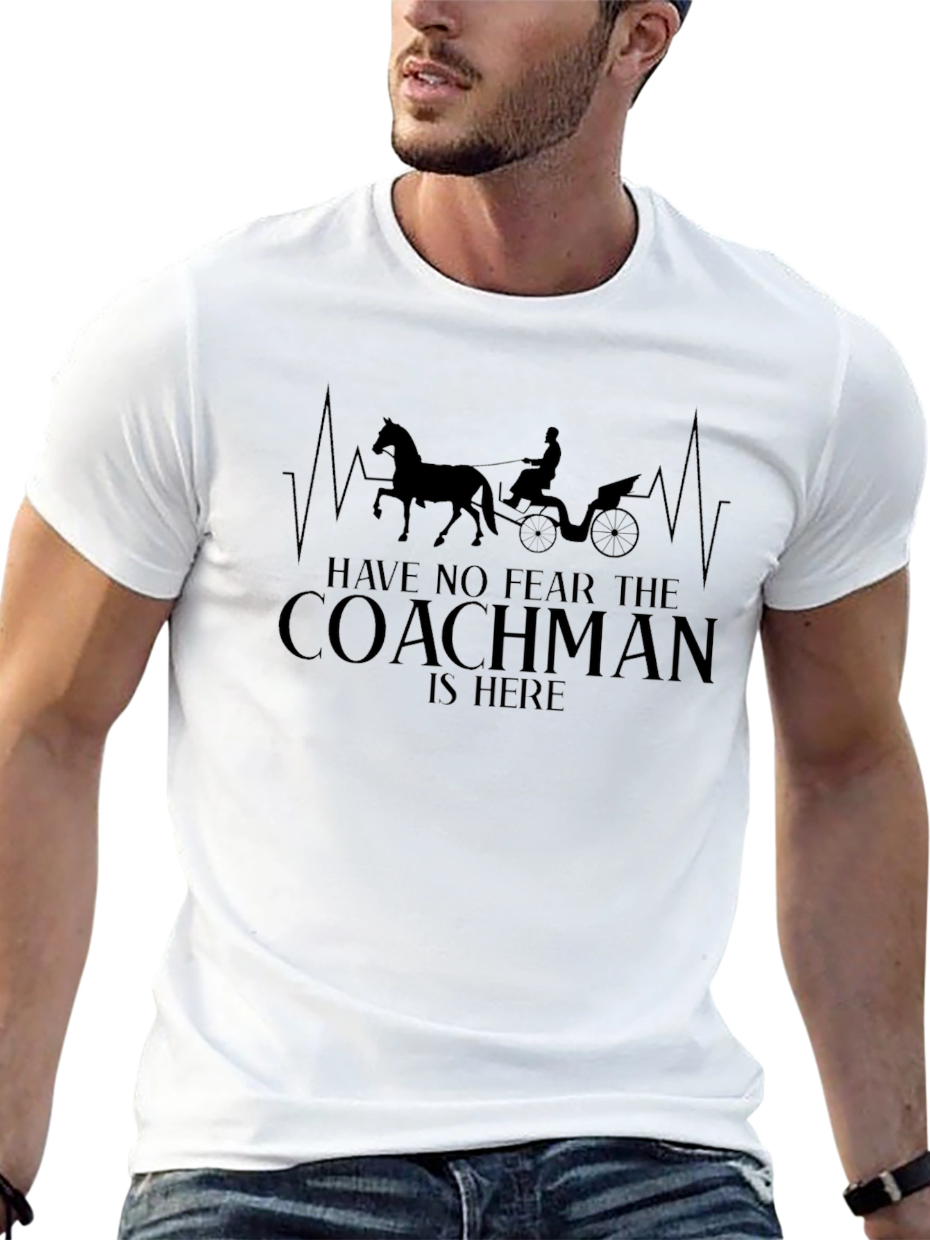 Coachman Graphic Tee - Fearless Horse Lover T-Shirt