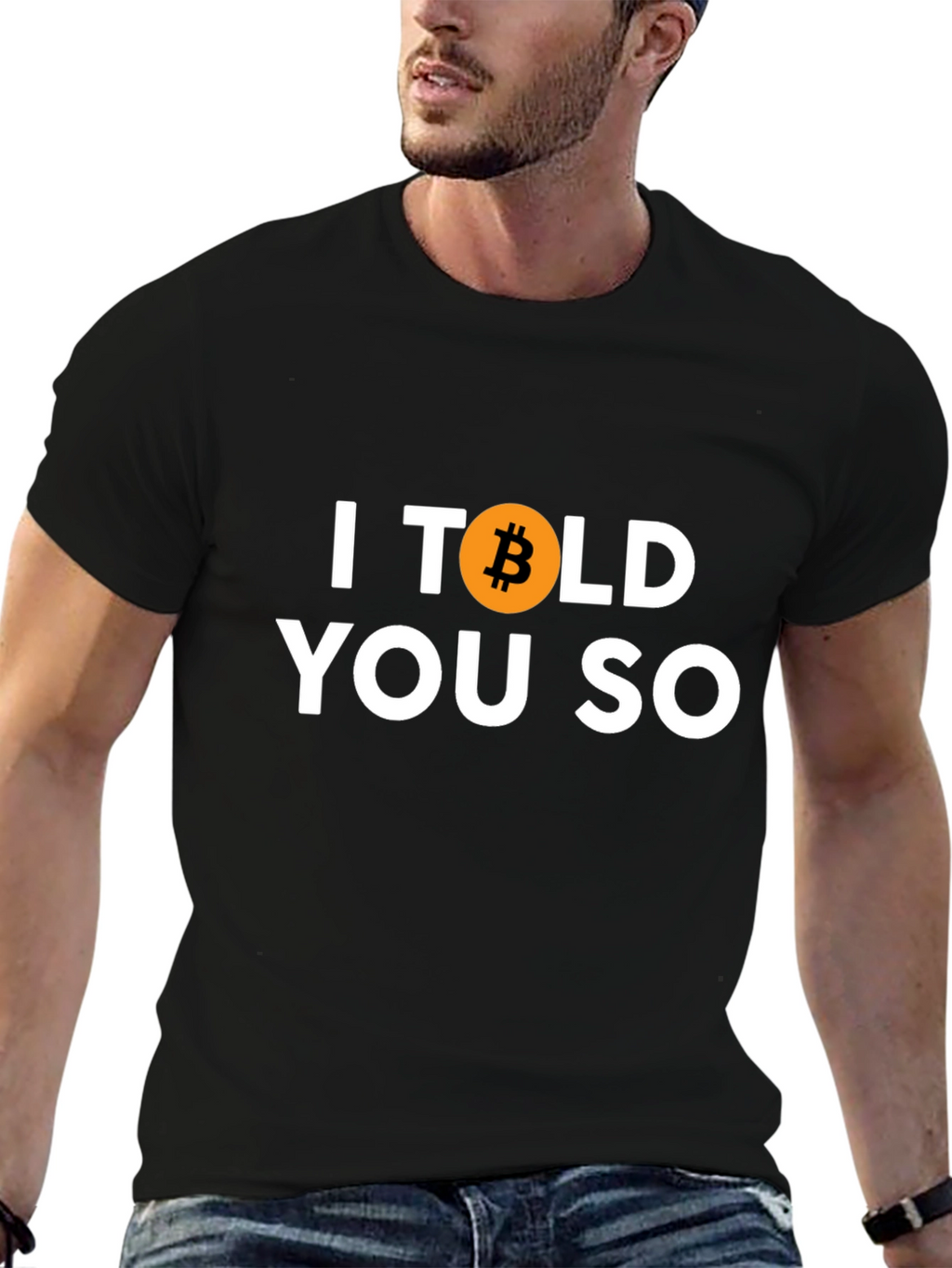 Bitcoin I Told You So T-Shirt Crypto HODL Tee