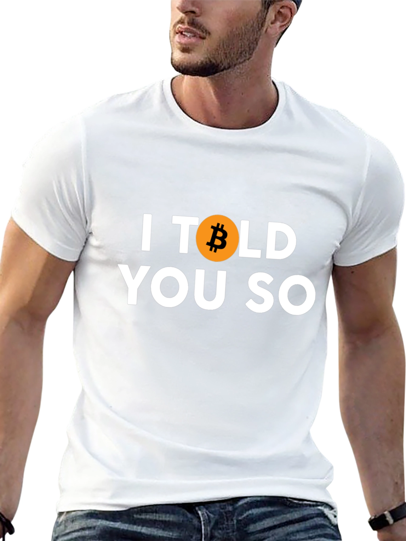 Bitcoin I Told You So T-Shirt Crypto HODL Tee
